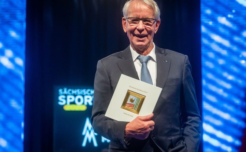 Sportförderpreis „Sächsische Sportkrone 2019“ für mp- und INUMA-Gründer Hartmut Bunsen